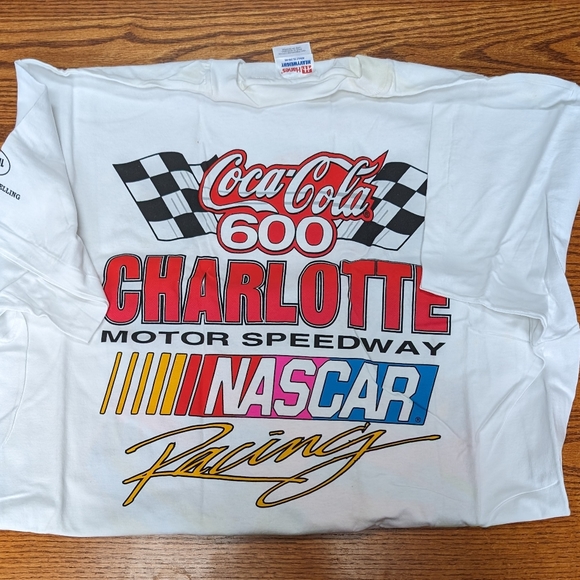 1997 NASCAR Coca-Cola 600 T-shirt - Picture 2 of 2